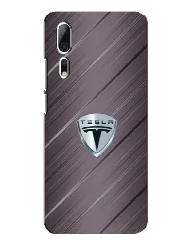 Чехол для ZTE Axon 10 Pro с картинкой «Металлическая текстура Tesla» Чехол для ZTE Axon 10 Pro с картинкой «Металлическая текстура Tesla»