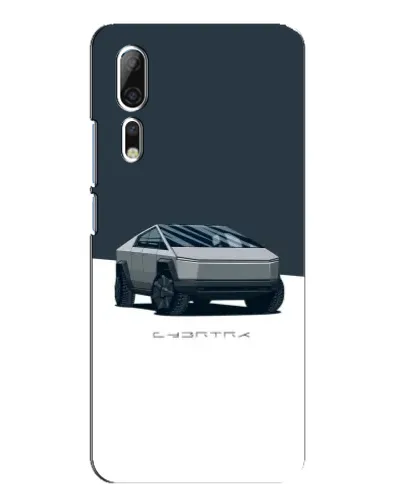 Чехол для ZTE Axon 10 Pro с картинкой «Серебристый Cybertruck Tesla» Чехол для ZTE Axon 10 Pro с картинкой «Серебристый Cybertruck Tesla»