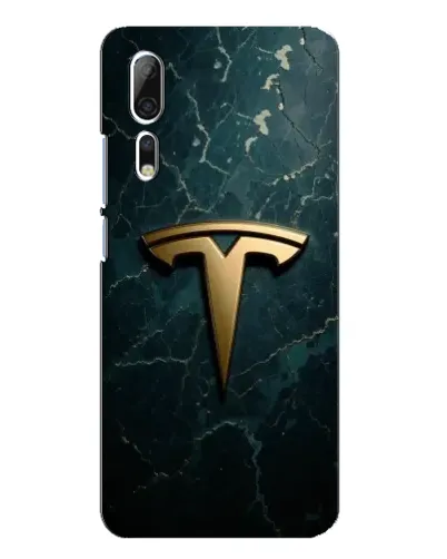 Чехол для ZTE Axon 10 Pro с картинкой «Мраморная Tesla Gold» Чехол для ZTE Axon 10 Pro с картинкой «Мраморная Tesla Gold»