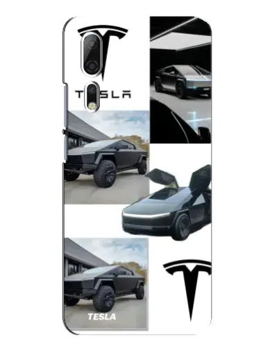 Чехол для ZTE Axon 10 Pro с картинкой «Коллаж Cybertruck Tesla» Чехол для ZTE Axon 10 Pro с картинкой «Коллаж Cybertruck Tesla»