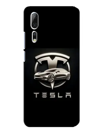 Чехол для ZTE Axon 10 Pro с картинкой «Tesla — серебристое авто» Чехол для ZTE Axon 10 Pro с картинкой «Tesla — серебристое авто»