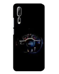 Чохол для ZTE Axon 10 Pro з картинкою «Салон Audi — кермо»