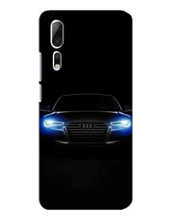 Чехол для ZTE Axon 10 Pro с картинкой «Audi в неоне»
