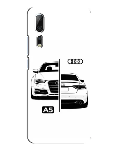 Чехол для ZTE Axon 10 Pro с картинкой «Audi — контрастный дизайн» Чехол для ZTE Axon 10 Pro с картинкой «Audi — контрастный дизайн»