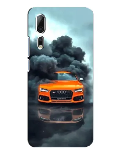 Чехол для ZTE Axon 10 Pro с картинкой «Audi в облаках дыма» Чехол для ZTE Axon 10 Pro с картинкой «Audi в облаках дыма»