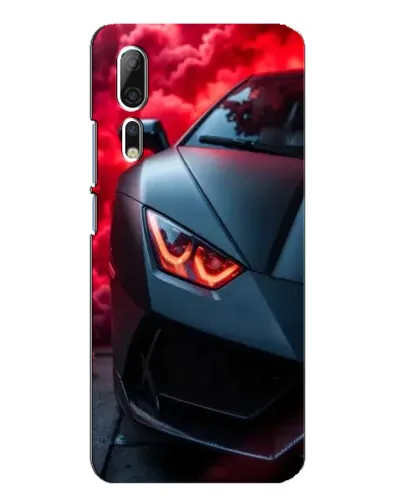 Чехол для ZTE Axon 10 Pro с картинкой «Lamborghini красное сияние» Чехол для ZTE Axon 10 Pro с картинкой «Lamborghini красное сияние»