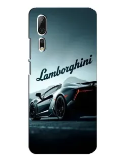 Чехол для ZTE Axon 10 Pro с картинкой «Классическая надпись Lamborghini»