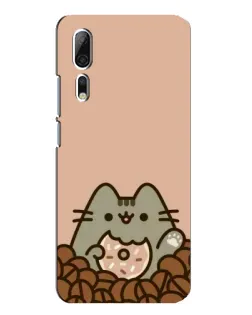 Чохол для ZTE Axon 10 Pro з картинкою «Кавовий Пушин»