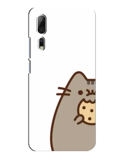 Чехол для ZTE Axon 10 Pro с картинкой «Пушин с печеньем»