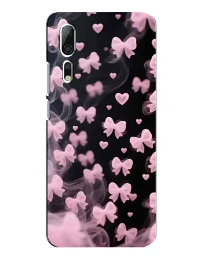 Чехол для ZTE Axon 10 Pro с картинкой «Неоновое кружево»