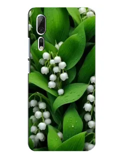 Чехол для ZTE Axon 10 Pro с картинкой «Ландыши в зелени»