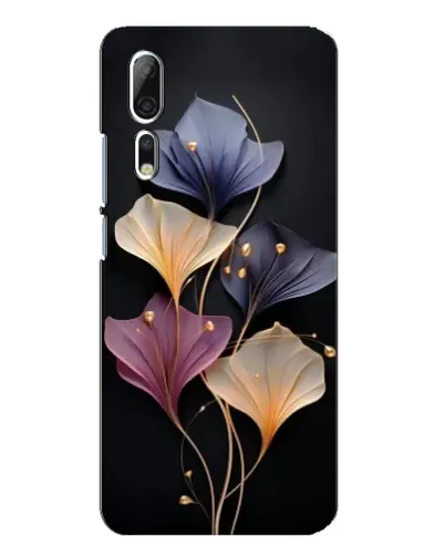 Чехол для ZTE Axon 10 Pro с картинкой «Лиловые цветы грации» Чехол для ZTE Axon 10 Pro с картинкой «Лиловые цветы грации»