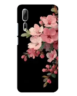 Чехол для ZTE Axon 10 Pro с картинкой «Розовая ветка сакуры»