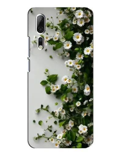 Чехол для ZTE Axon 10 Pro с картинкой «Ветка мелких белых цветов» Чехол для ZTE Axon 10 Pro с картинкой «Ветка мелких белых цветов»