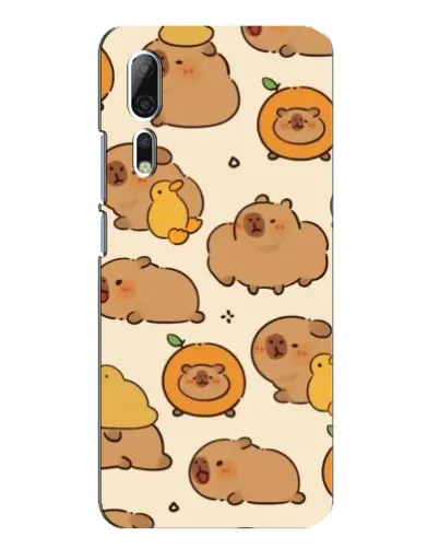 Чехол для ZTE Axon 10 Pro с картинкой «Капибары с апельсинами» Чехол для ZTE Axon 10 Pro с картинкой «Капибары с апельсинами»