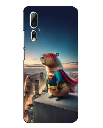 Чехол для ZTE Axon 10 Pro с картинкой «Капи-мен супергерой» Чехол для ZTE Axon 10 Pro с картинкой «Капи-мен супергерой»