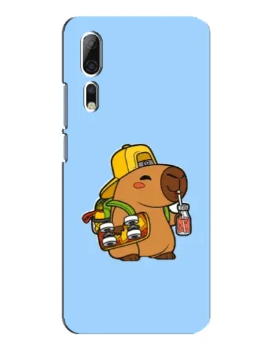 Чехол для ZTE Axon 10 Pro с картинкой «Капибара на скейте» Чехол для ZTE Axon 10 Pro с картинкой «Капибара на скейте»