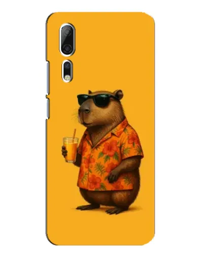 Чехол для ZTE Axon 10 Pro с картинкой «Капибара на отдыхе» Чехол для ZTE Axon 10 Pro с картинкой «Капибара на отдыхе»