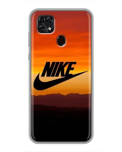 Чехол для ZTE Blade 20 Smart с картинкой «Nike — вечерний горизонт»