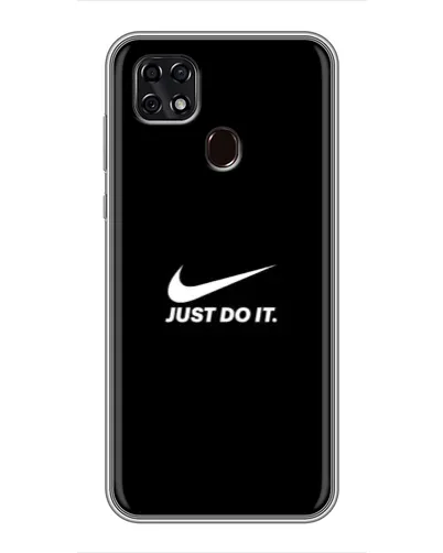 Чехол для ZTE Blade 20 Smart с картинкой «Минимализм от Nike»