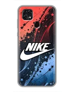 Чехол для ZTE Blade 20 Smart с картинкой «Градиентный принт Найк» Чехол для ZTE Blade 20 Smart с картинкой «Градиентный принт Найк»
