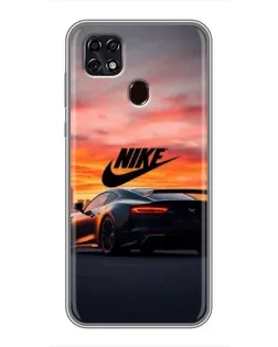 Чехол для ZTE Blade 20 Smart с картинкой «Nike и суперкар» Чехол для ZTE Blade 20 Smart с картинкой «Nike и суперкар»