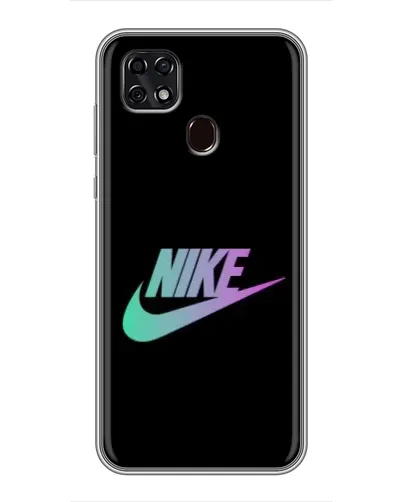 Чехол для ZTE Blade 20 Smart с картинкой «Nike — городская ночь»