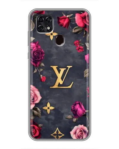 Чехол для ZTE Blade 20 Smart с картинкой «Цветочный Louis Vuitton» Чехол для ZTE Blade 20 Smart с картинкой «Цветочный Louis Vuitton»