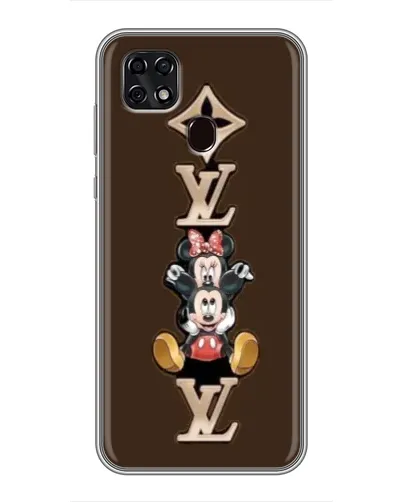 Чехол для ZTE Blade 20 Smart с картинкой «LV и Микки Маус» Чехол для ZTE Blade 20 Smart с картинкой «LV и Микки Маус»