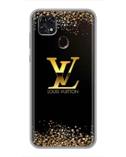 Чехол для ZTE Blade 20 Smart с картинкой «LV — золотые искры» Чехол для ZTE Blade 20 Smart с картинкой «LV — золотые искры»