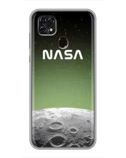 Чехол для ZTE Blade 20 Smart с картинкой «NASA — лунный градиент» Чехол для ZTE Blade 20 Smart с картинкой «NASA — лунный градиент»
