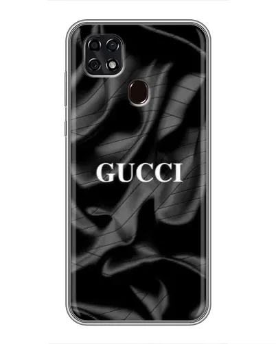 Чехол для ZTE Blade 20 Smart с картинкой «Gucci — шелковые волны»