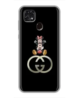 Чехол для ZTE Blade 20 Smart с картинкой «Минни Маус на лого» Чехол для ZTE Blade 20 Smart с картинкой «Минни Маус на лого»
