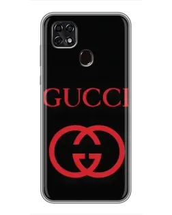 Чехол для ZTE Blade 20 Smart с картинкой «Gucci — красный логотип» Чехол для ZTE Blade 20 Smart с картинкой «Gucci — красный логотип»