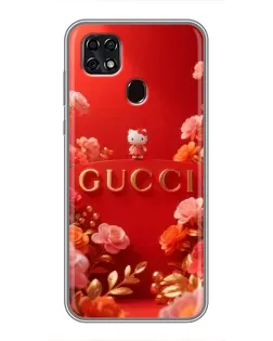 Чехол для ZTE Blade 20 Smart с картинкой «Gucci — золотой сад» Чехол для ZTE Blade 20 Smart с картинкой «Gucci — золотой сад»