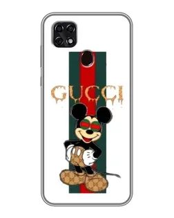 Чехол для ZTE Blade 20 Smart с картинкой «Микки Маус Gucci — полосы» Чехол для ZTE Blade 20 Smart с картинкой «Микки Маус Gucci — полосы»
