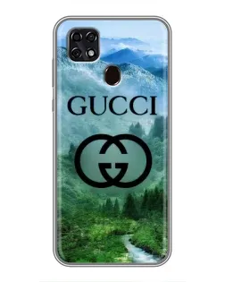 Чехол для ZTE Blade 20 Smart с картинкой «Gucci — горный пейзаж» Чехол для ZTE Blade 20 Smart с картинкой «Gucci — горный пейзаж»