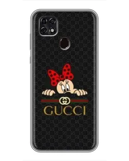 Чехол для ZTE Blade 20 Smart с картинкой «Минни Маус Gucci — черный» Чехол для ZTE Blade 20 Smart с картинкой «Минни Маус Gucci — черный»