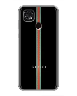 Чехол для ZTE Blade 20 Smart с картинкой «Gucci — строгая линия» Чехол для ZTE Blade 20 Smart с картинкой «Gucci — строгая линия»