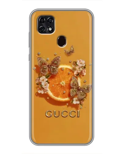 Чехол для ZTE Blade 20 Smart с картинкой «Gucci — золотые бабочки» Чехол для ZTE Blade 20 Smart с картинкой «Gucci — золотые бабочки»