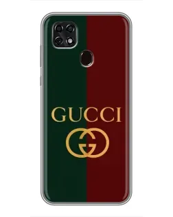 Чехол для ZTE Blade 20 Smart с картинкой «Gucci — темно-зеленый градиент» Чехол для ZTE Blade 20 Smart с картинкой «Gucci — темно-зеленый градиент»