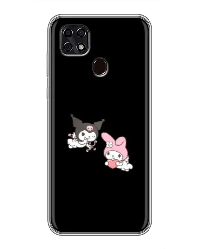 Чехол для ZTE Blade 20 Smart с картинкой «My Melody и Kuromi»