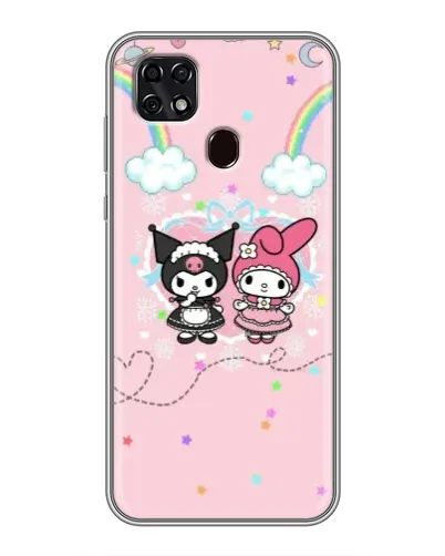 Чехол для ZTE Blade 20 Smart с картинкой «My Melody и Kuromi»