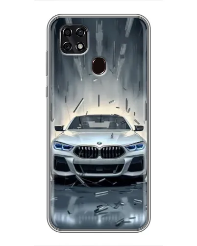 Чехол для ZTE Blade 20 Smart с картинкой «BMW в свете фар» Чехол для ZTE Blade 20 Smart с картинкой «BMW в свете фар»