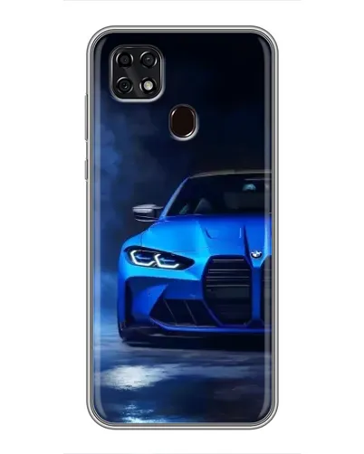 Чехол для ZTE Blade 20 Smart с картинкой «Голубая BMW M4» Чехол для ZTE Blade 20 Smart с картинкой «Голубая BMW M4»