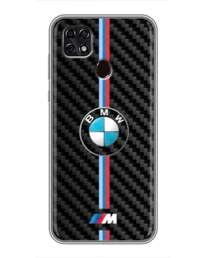 Чехол для ZTE Blade 20 Smart с картинкой «Эмблема BMW и карбон» Чехол для ZTE Blade 20 Smart с картинкой «Эмблема BMW и карбон»