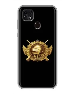 Чехол для ZTE Blade 20 Smart с картинкой «PUBG — оранжевый градиент» Чехол для ZTE Blade 20 Smart с картинкой «PUBG — оранжевый градиент»