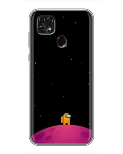 Чехол для ZTE Blade 20 Smart с картинкой «Одинокий герой на планете» Чехол для ZTE Blade 20 Smart с картинкой «Одинокий герой на планете»