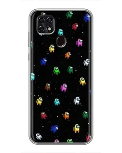 Чехол для ZTE Blade 20 Smart с картинкой «Экипаж Among Us» Чехол для ZTE Blade 20 Smart с картинкой «Экипаж Among Us»