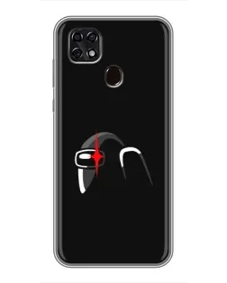 Чехол для ZTE Blade 20 Smart с картинкой «Among Us шлем» Чехол для ZTE Blade 20 Smart с картинкой «Among Us шлем»